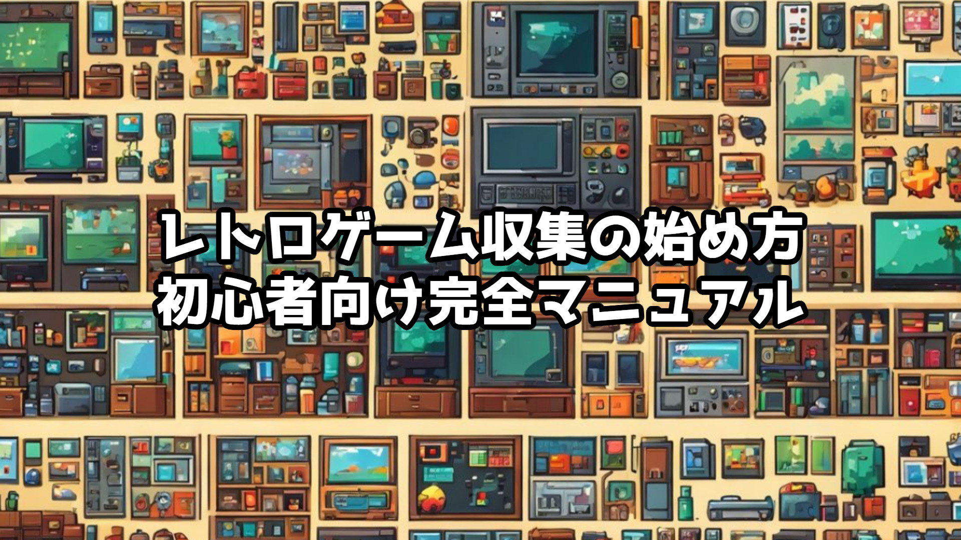 レトロゲーム収集の始め方｜初心者向け完全マニュアル