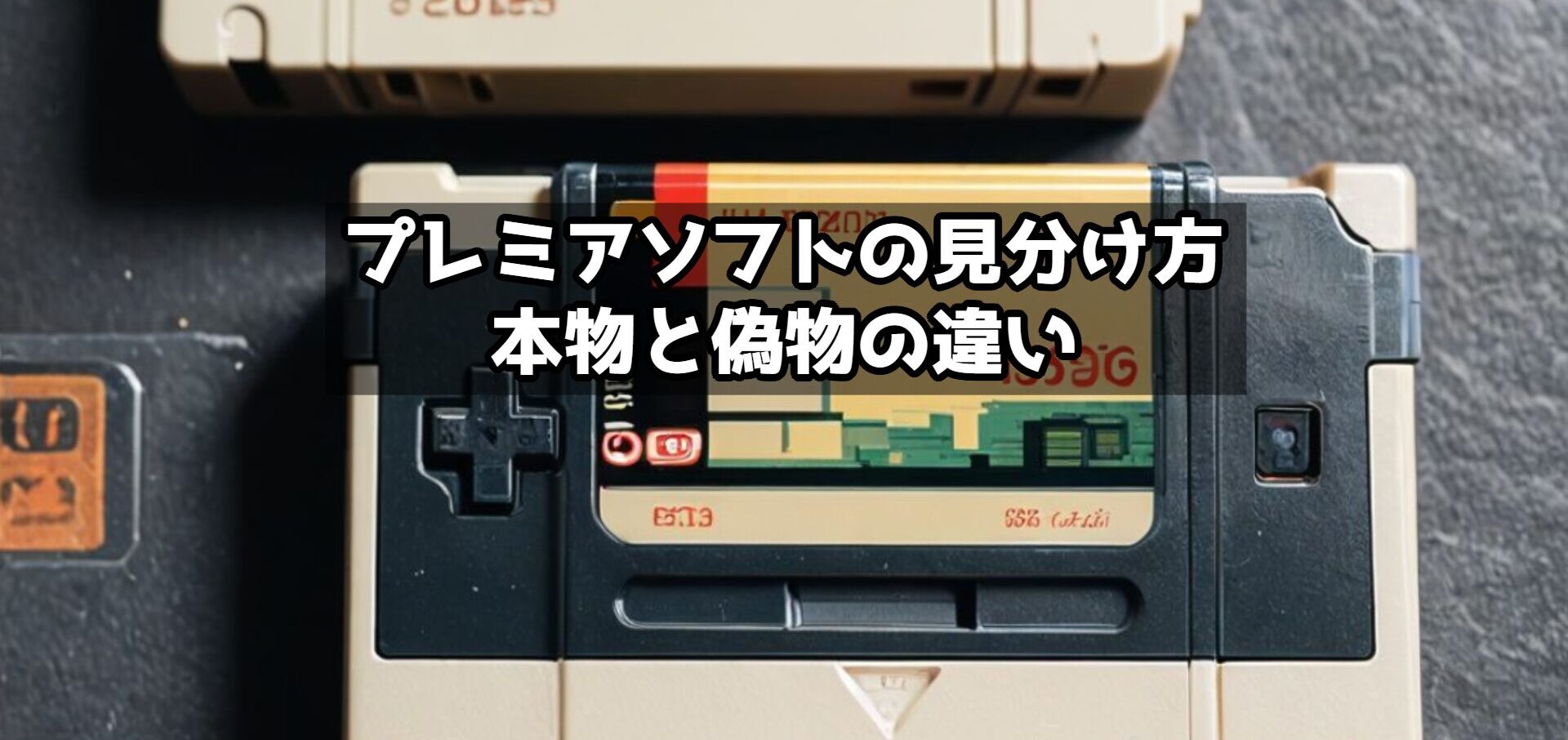 プレミアソフトの見分け方｜本物と偽物の違い