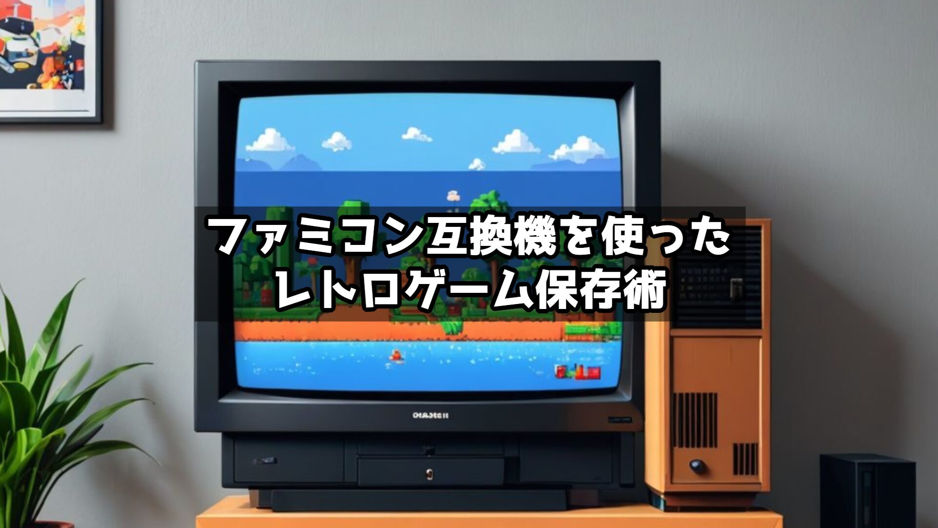 ファミコン互換機を使ったレトロゲーム保存術
