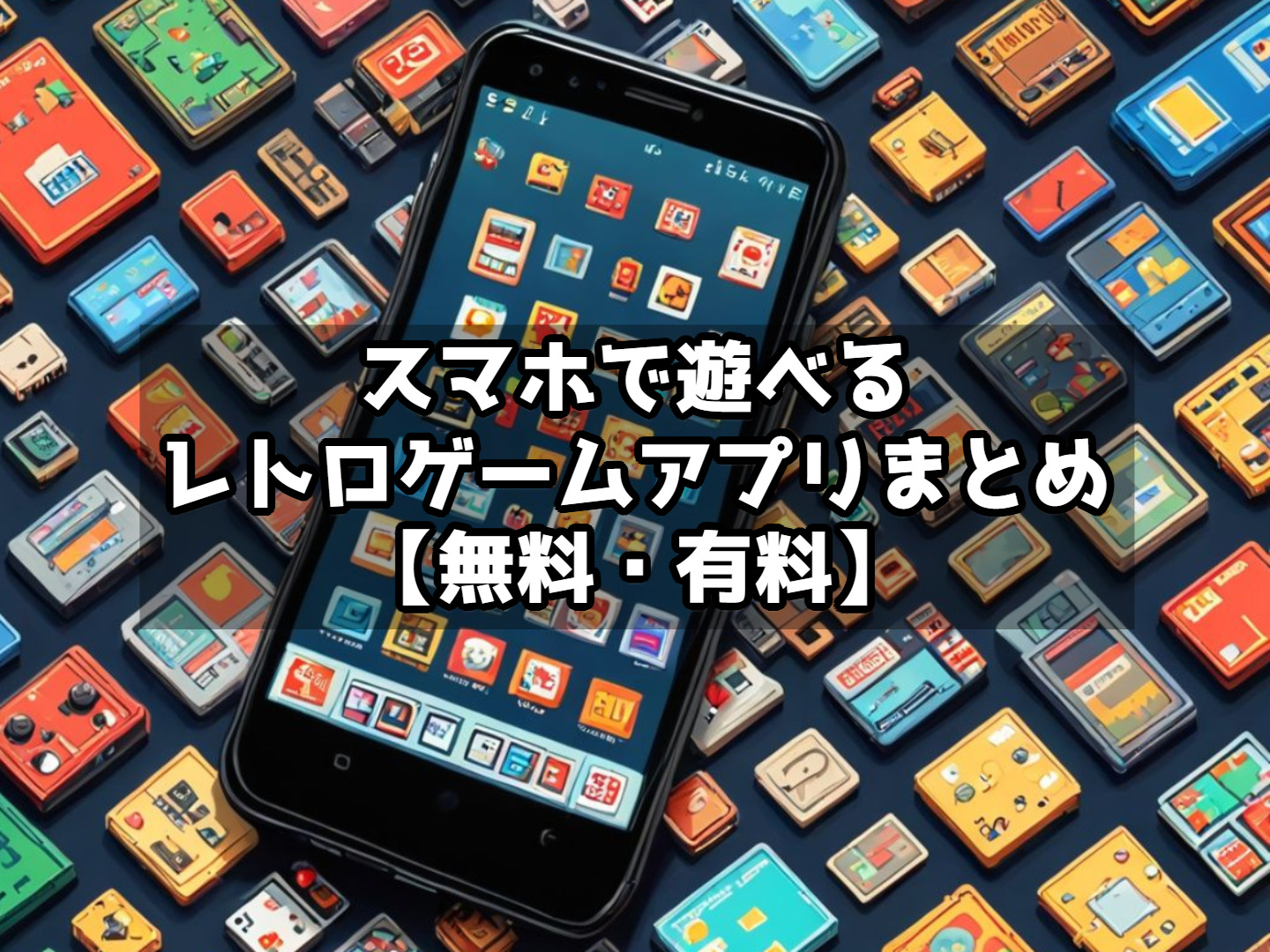 スマホで遊べるレトロゲームアプリまとめ【無料・有料】