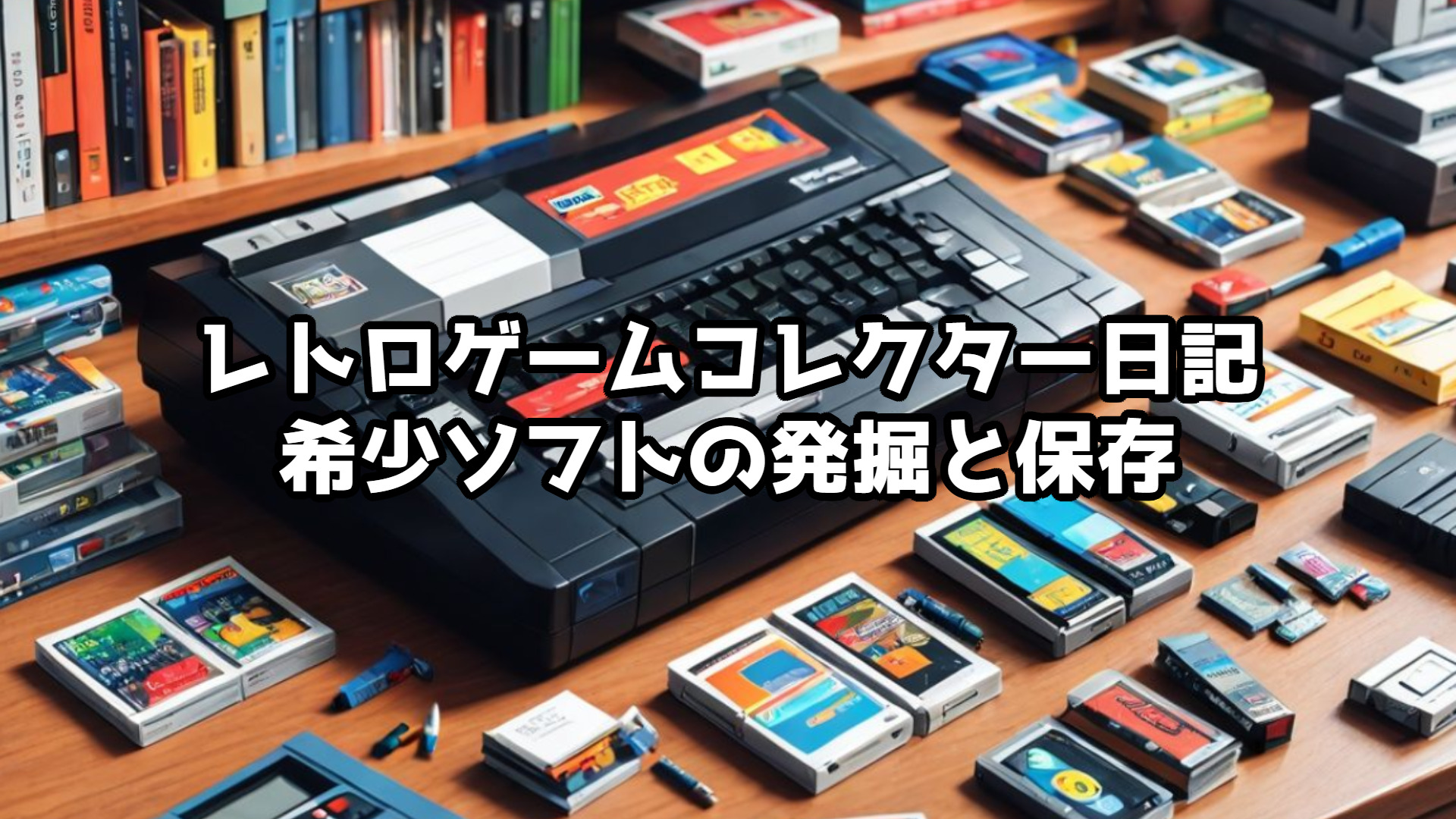 レトロゲームコレクター日記：希少ソフトの発掘と保存