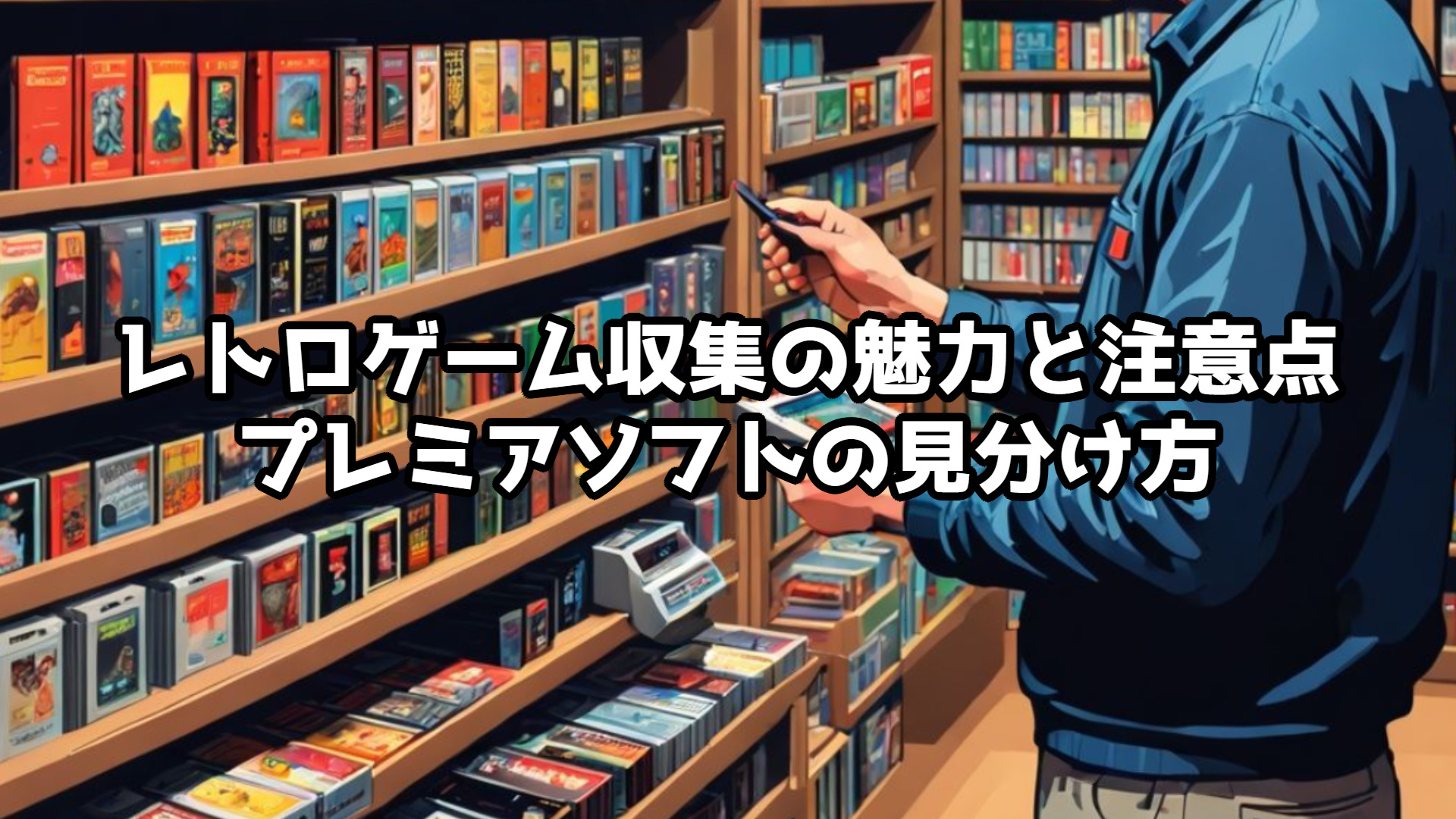 レトロゲーム収集の魅力と注意点：プレミアソフトの見分け方