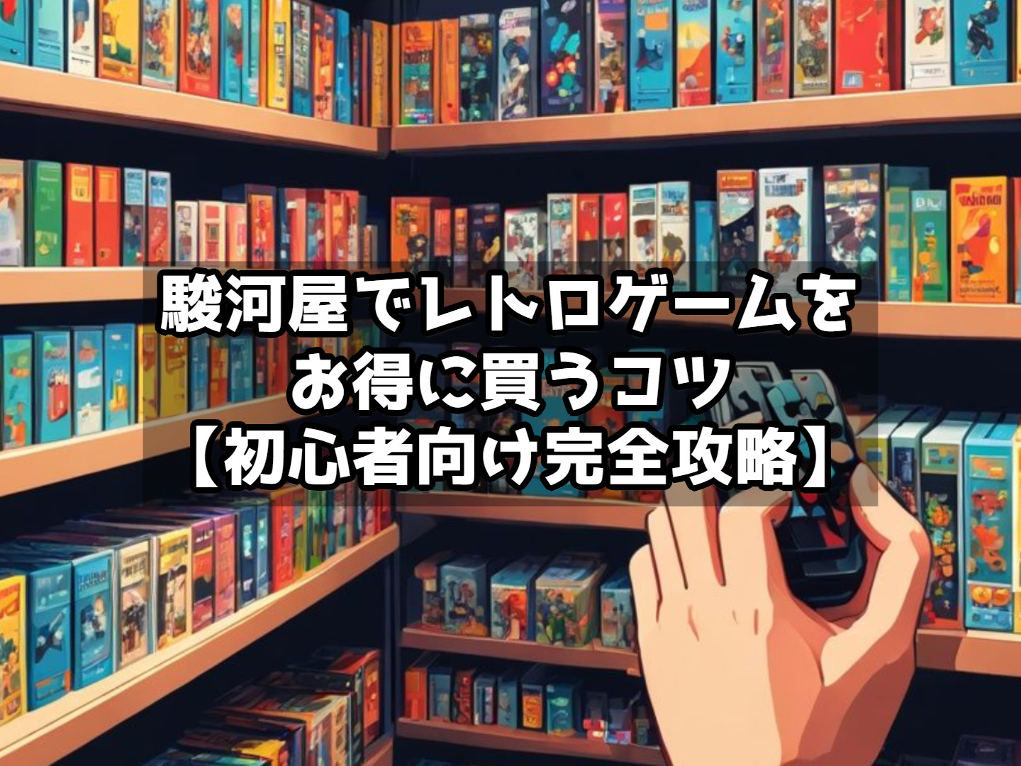 駿河屋でレトロゲームをお得に買うコツ【初心者向け完全攻略】