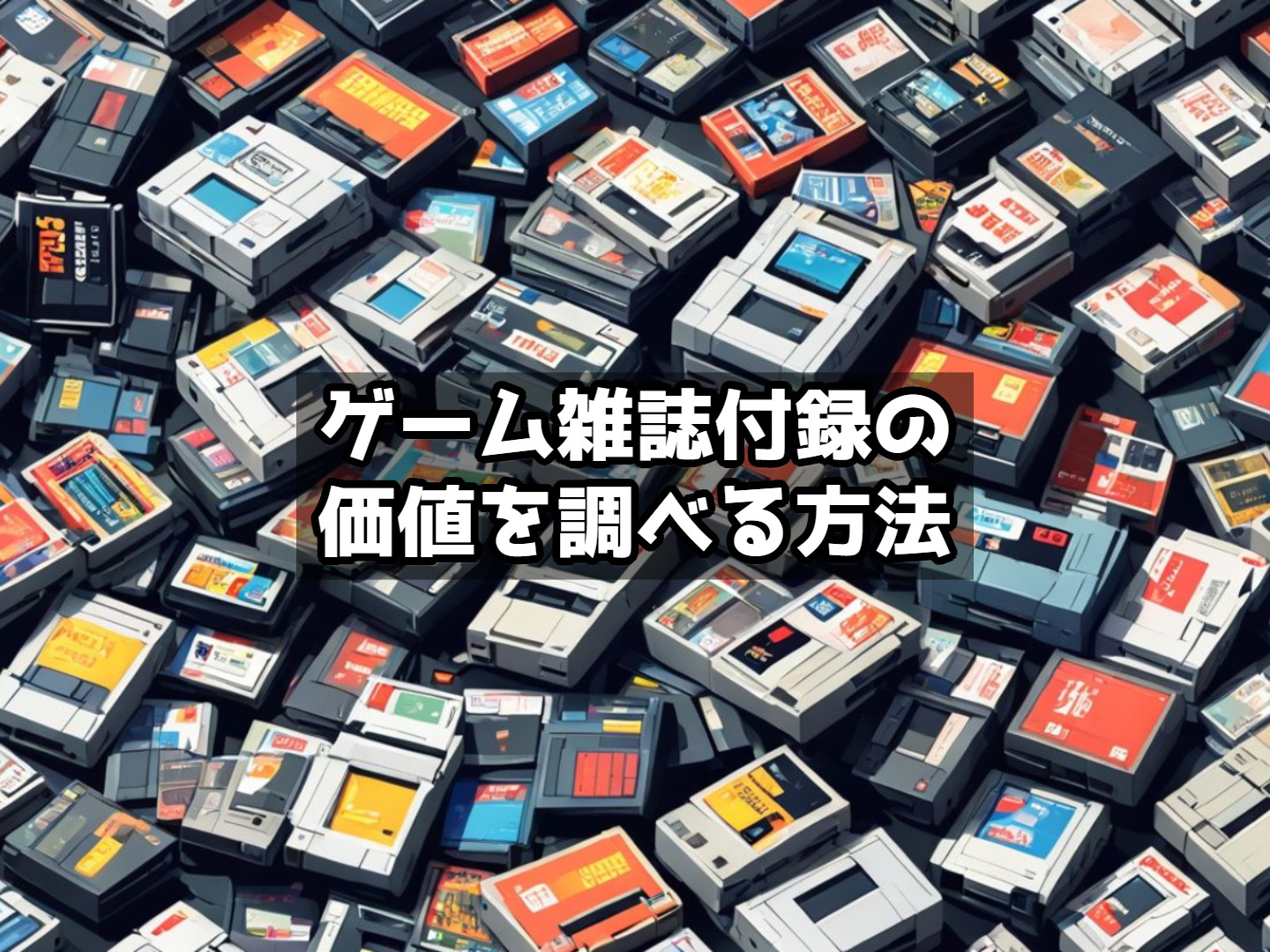 ゲーム雑誌付録の価値を調べる方法｜コレクター必見の保存術と査定ポイント