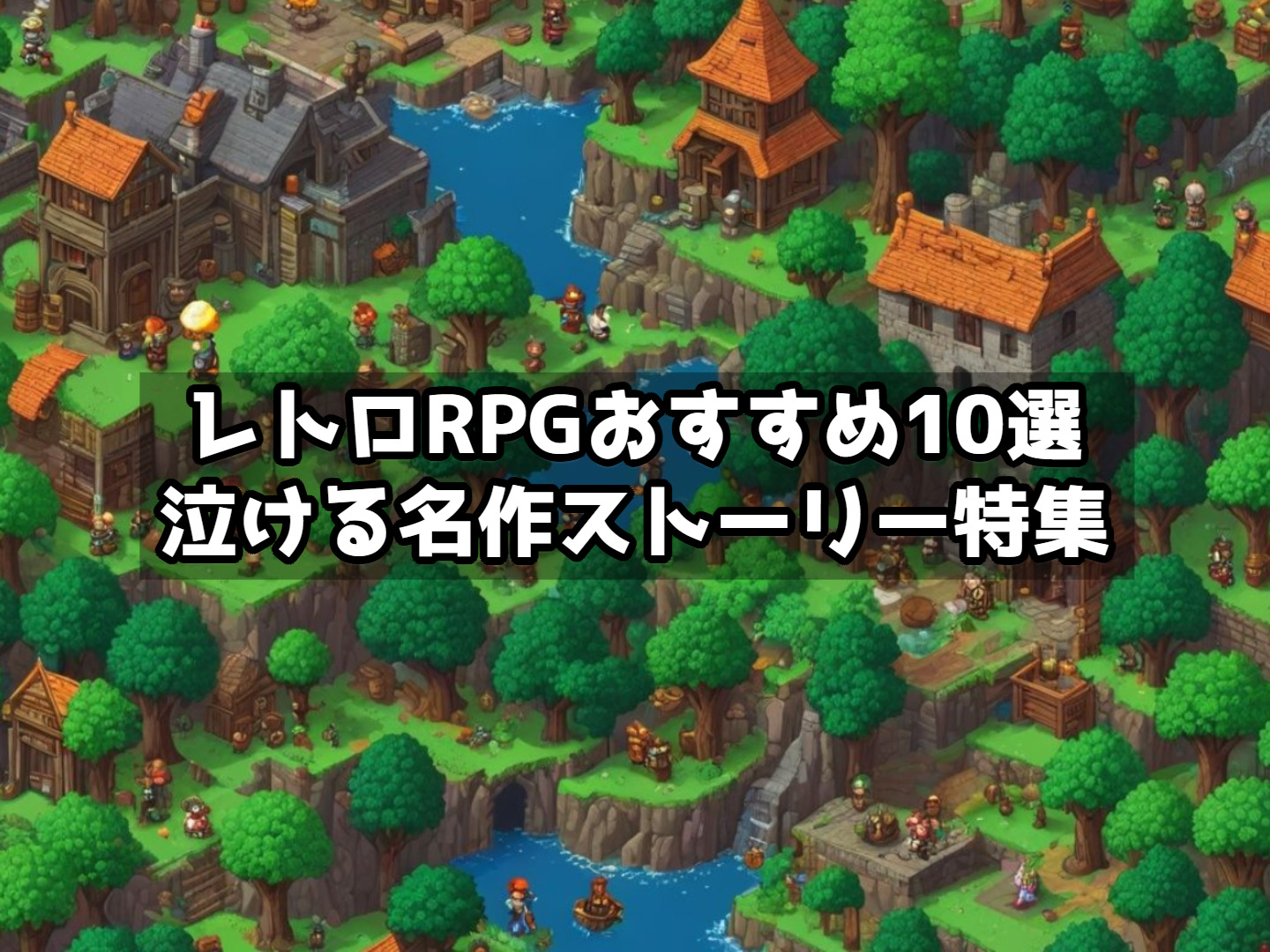 レトロRPGおすすめ10選｜泣ける名作ストーリー特集