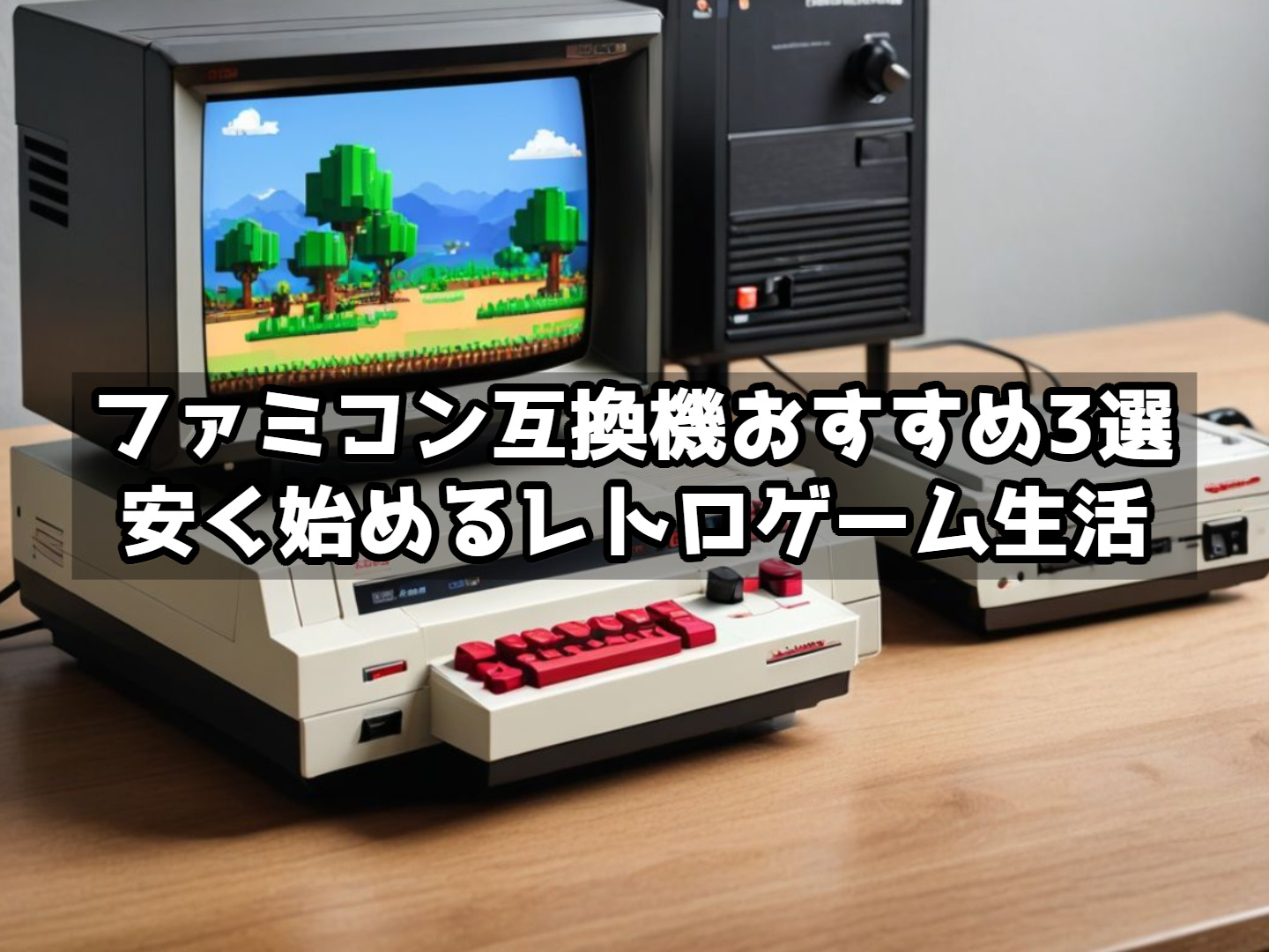ファミコン互換機おすすめ3選｜安く始めるレトロゲーム生活