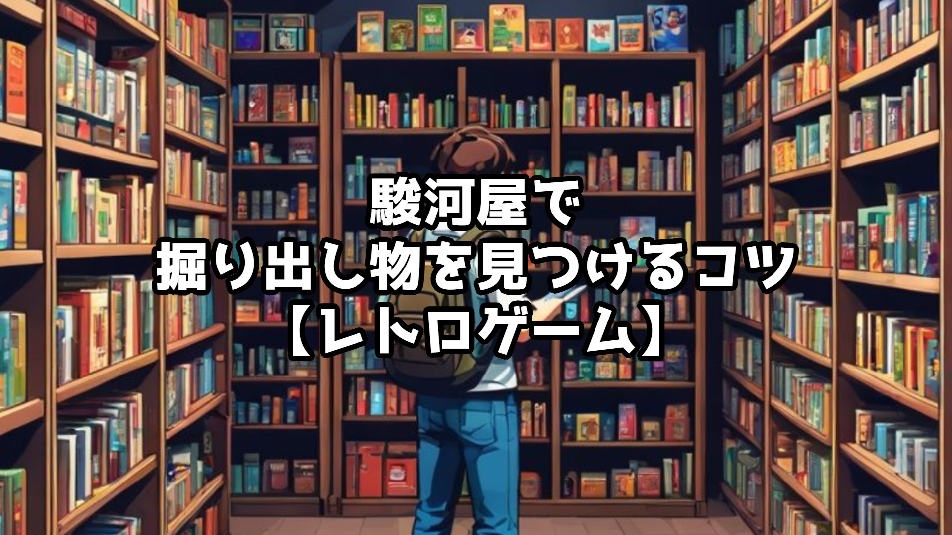 駿河屋で掘り出し物を見つけるコツ5選【レトロゲームマニア必見】