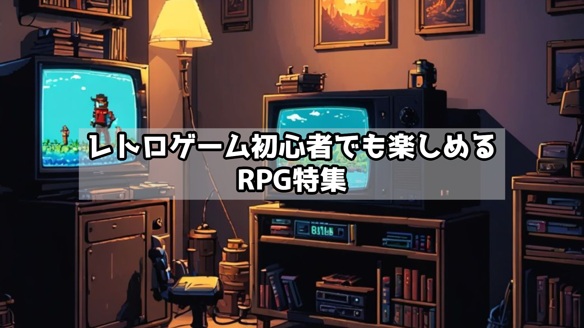 レトロゲーム初心者でも楽しめるRPG特集