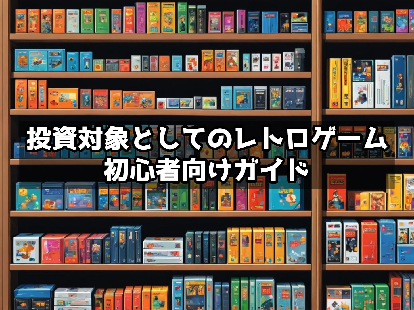 投資対象としてのレトロゲーム｜初心者向けガイド